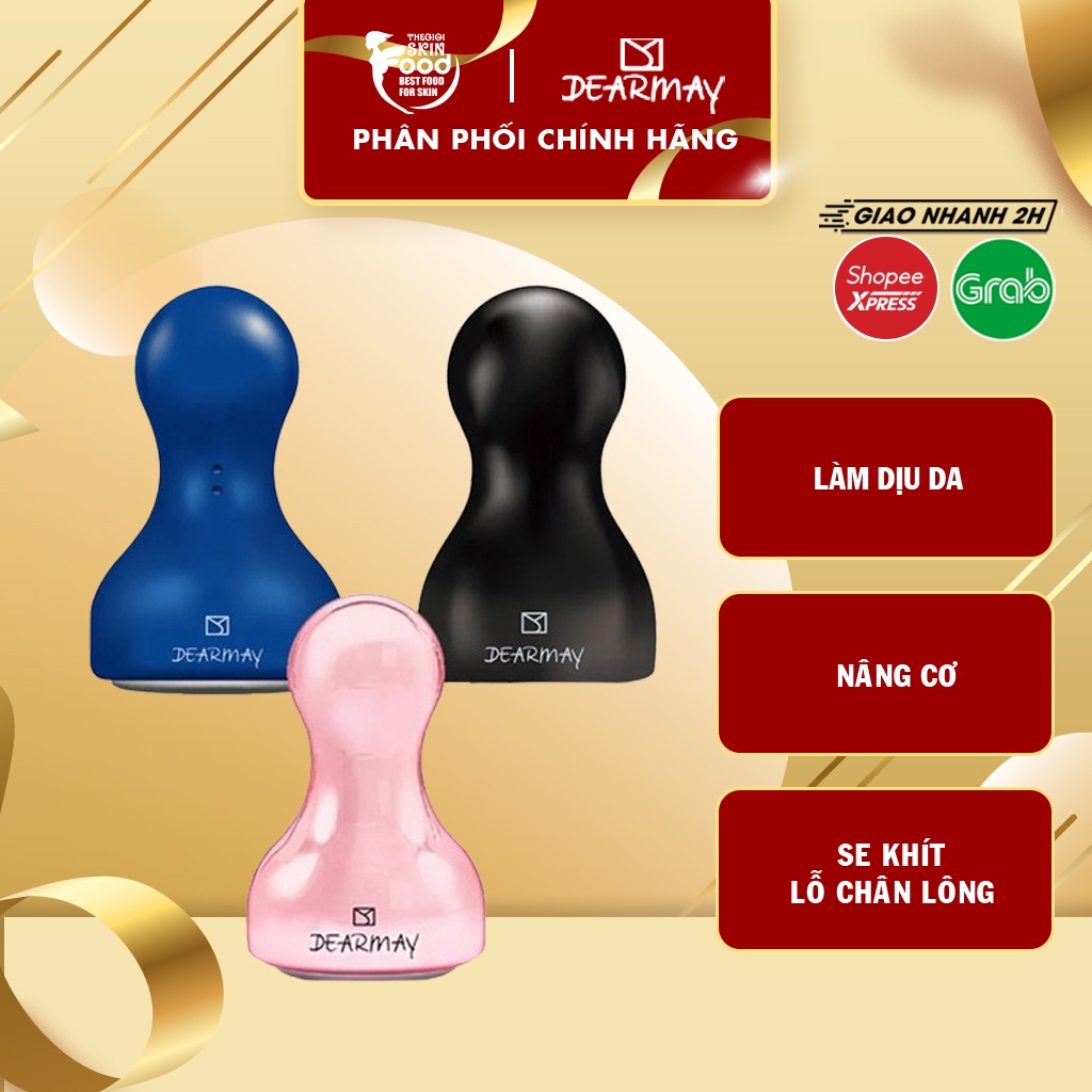 Thanh lăn đá lạnh giúp se khít lỗ chân lông, thẩm thấu tinh chất, massage nâng cơ Hàn Quốc Dearmay Icy Massager