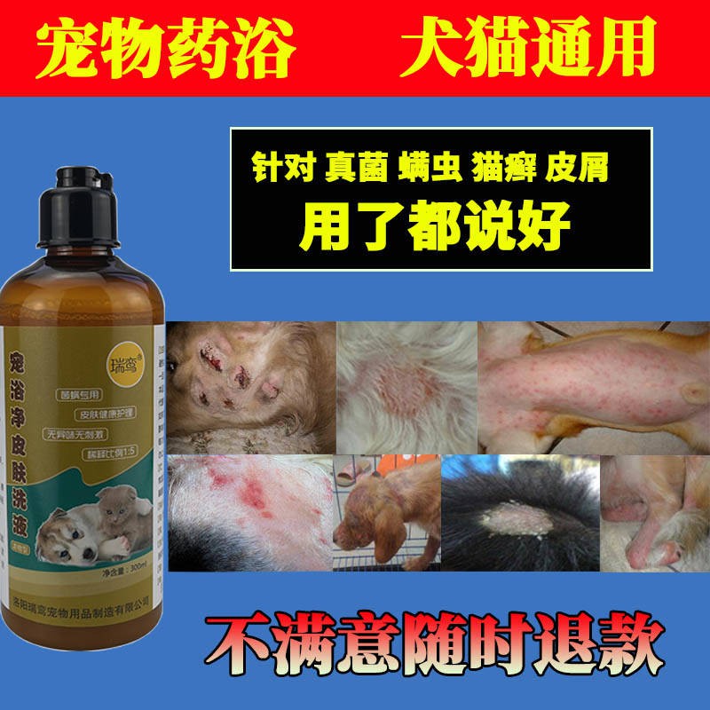 Sữa tắm cho thú cưng trị bệnh ngoài da rêu mèo diệt ve, khử trùng, khử mùi, chống ngứa sữa tắm cho chó mèo