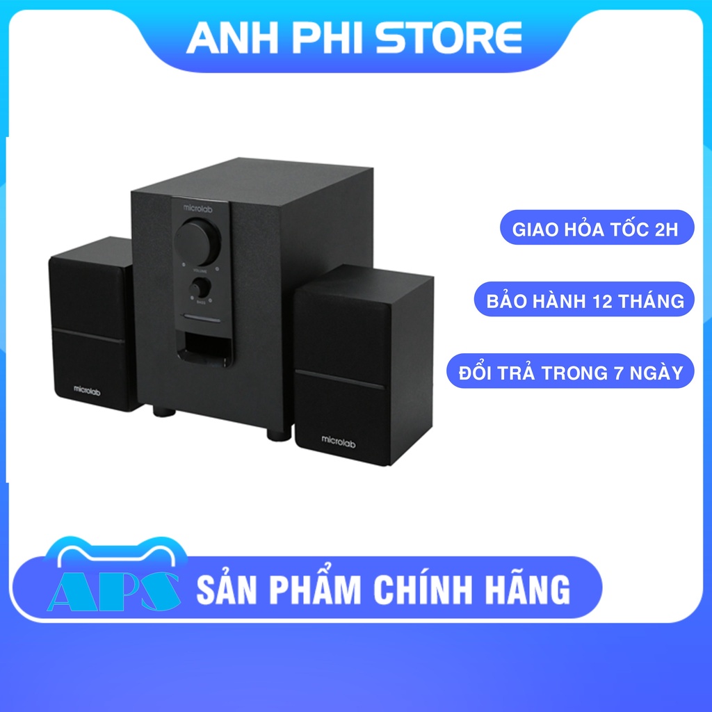 Loa Microlab M106BT Bluetooth - 2.1 (Hàng chính hãng)
