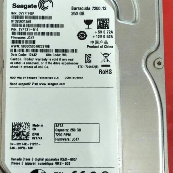 Ổ Cứng 250gb Chất Lượng Cao