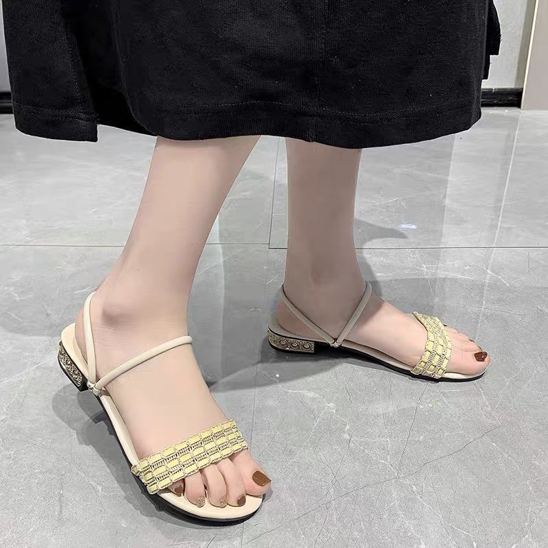 (ORDER) Sandal 3cm quai kép đi 2 kiểu BIG SIZE 35-42