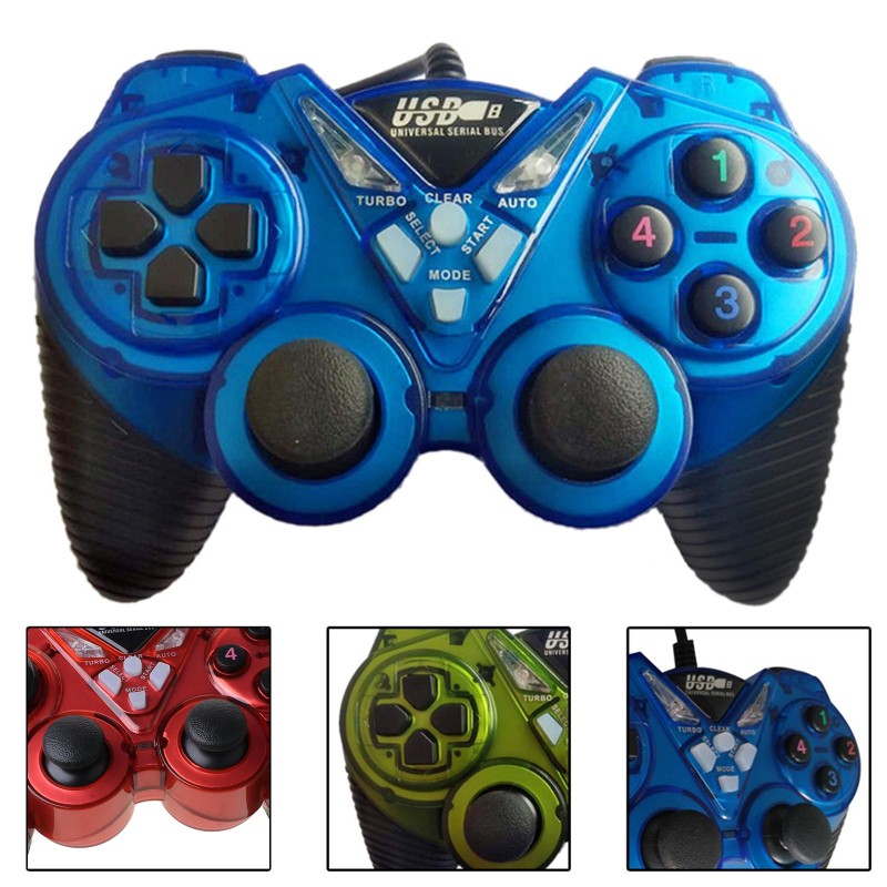 Tay cầm chơi game có cáp USB dành cho PC/Laptop
