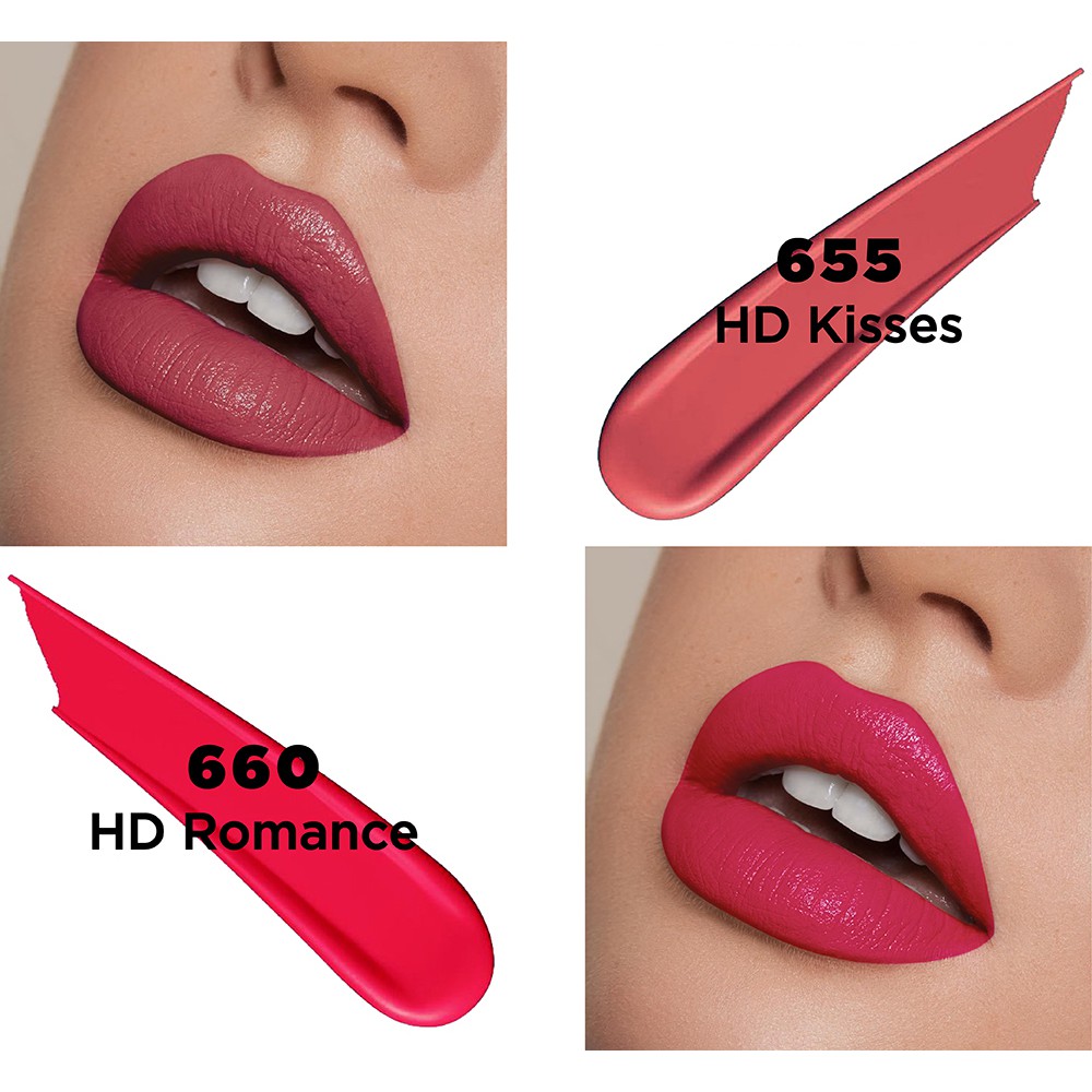 Son kem lì siêu nét Revlon Ultra HD Matte Lipcolor 5.9ml - HSD dưới 8 tháng