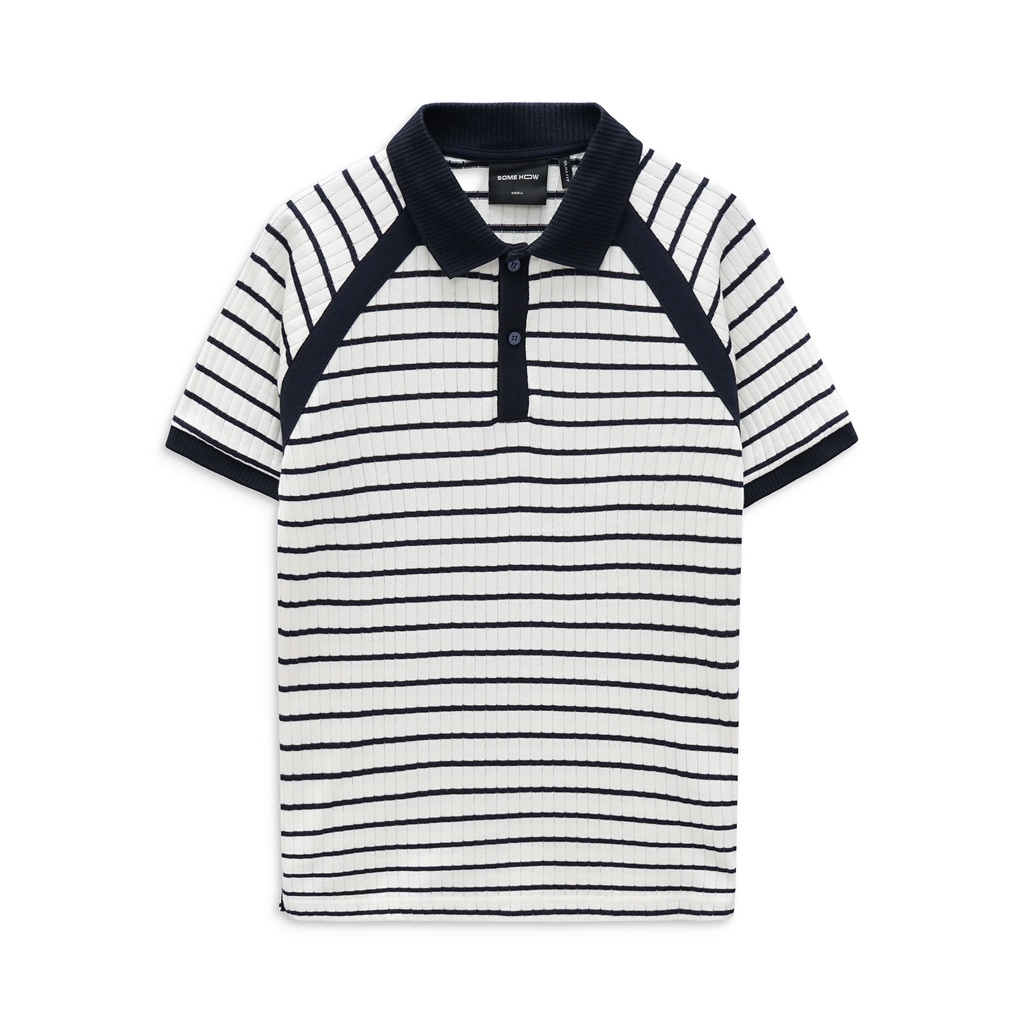 Áo Polo Nam Combat Black Collar , Chất Vải Cotton Len Thoải Mái , PL0003-01 ,SOMEHOW