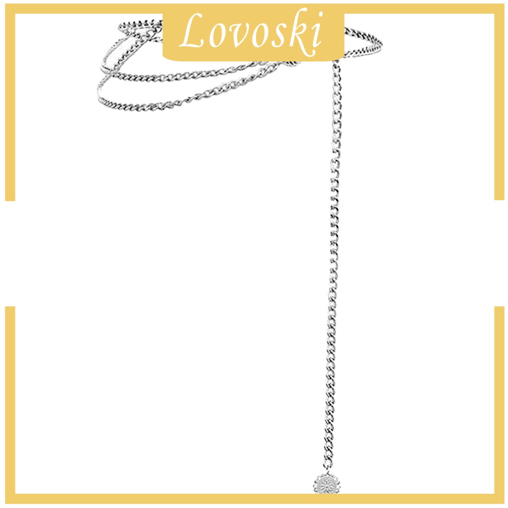 Dây thắt lưng phối tua hình mặt trời kiểu dáng thời trang cho nữ