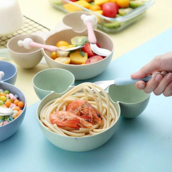 Bộ đồ ăn trẻ em đồ chơi ☢【Shop mẹ và bé】Bộ đồ ăn cho trẻ em LQ223