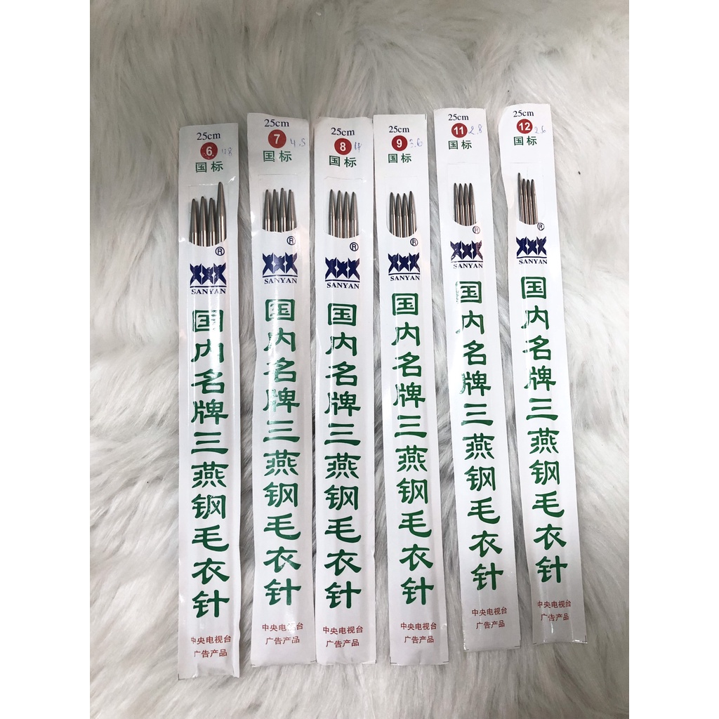 Kim đan thẳng inox Sanyan