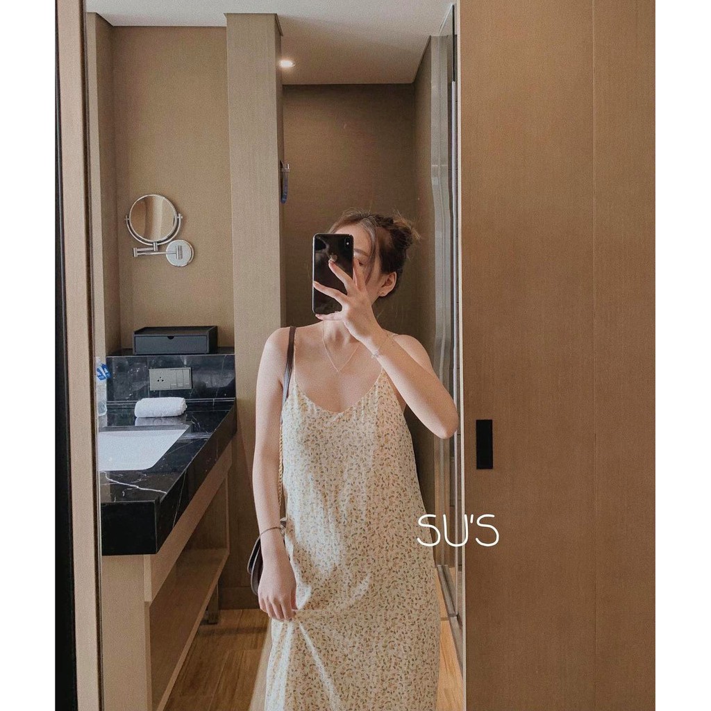 [Mã WAMT1505 giảm 10K đơn 0K] Váy 2 dây hoa nhí | BigBuy360 - bigbuy360.vn