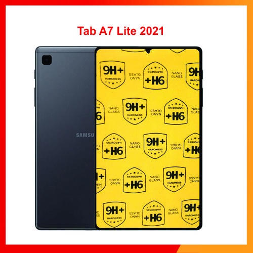 Kính cường lực Samsung Tab A7 Lite  8.7 inch SM T225 / SM T220. Cường Lực Dẻo Nano ,siêu dẻo ,siêu bền .