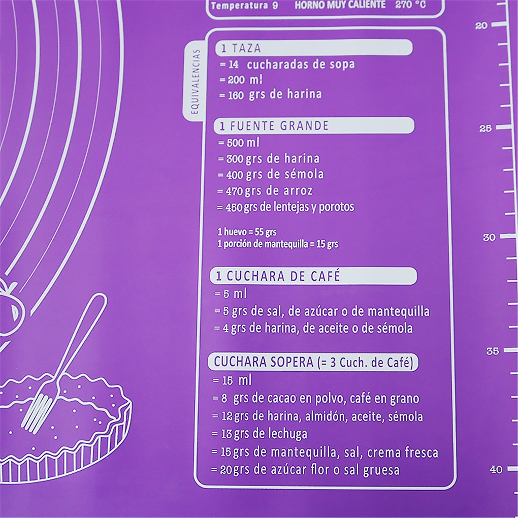 Miếng Lót Cán Bột Làm Bánh Chất Liệu Silicon Chống Dính