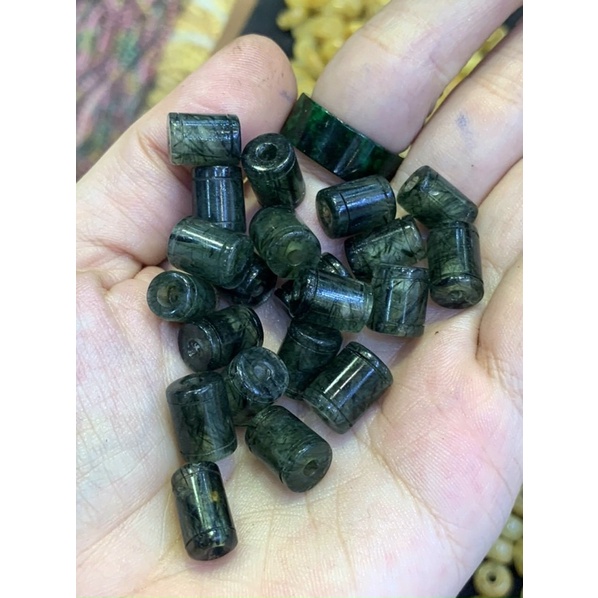 Charm mix vòng dây cáp Lu Thống các loại đá phong thủy