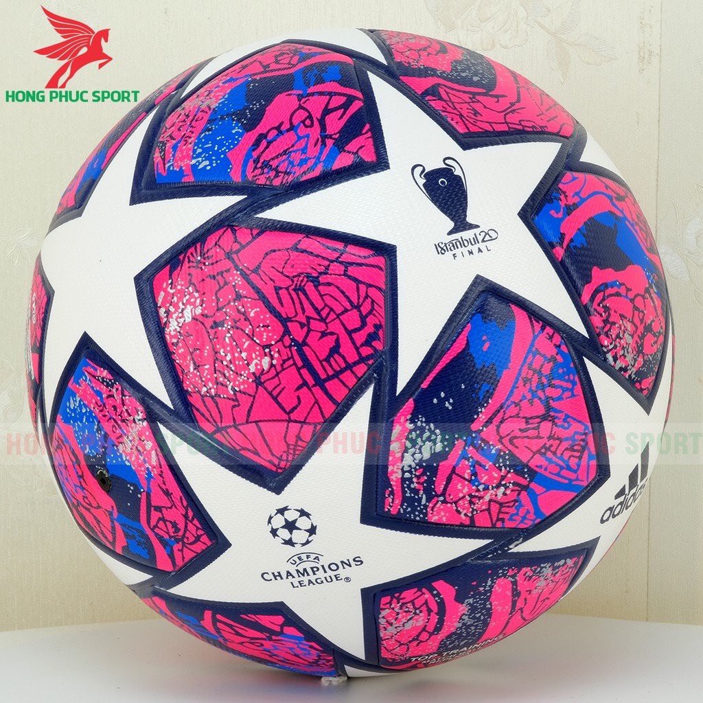 BÓNG ĐÁ UEFA CHAMPIONS LEAGUE 2019 ĐỦ MÀU SIZE SỐ 5 ( BÓNG ĐÚC ) Tặng kim bơm