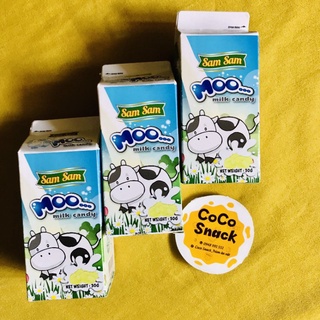 Kẹo Sữa Bò Sam Sam Moo Milk Candy - Hộp 30g