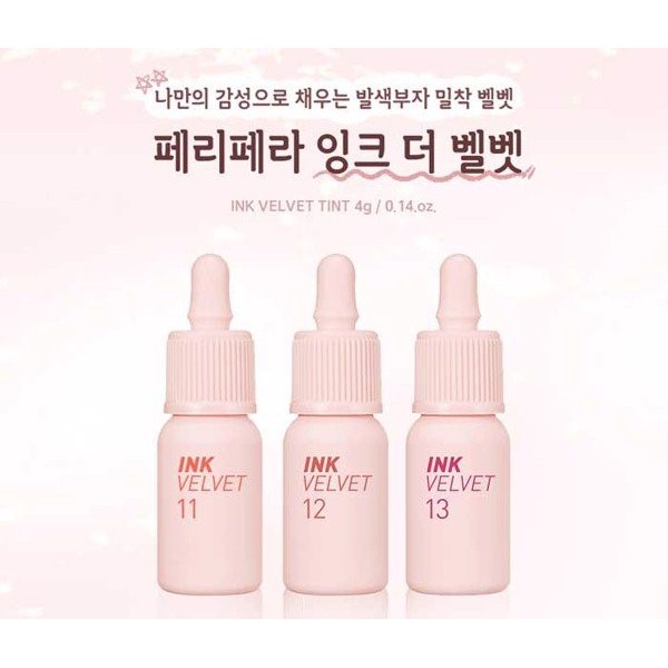 Son kem Peripera Ink V.elvet Limited Lip Tint lì, lên màu chuẩn - HONGS BEAUTY | BigBuy360 - bigbuy360.vn