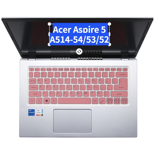 Miếng Dán Bảo Vệ Bàn Phím Laptop Acer Aspire 5 A514 A514-54 A514-53 A514-52 52K 52G 53G Swift 5 SF314-52G-5079 536Y 14'' Bằng Silicon Mềm