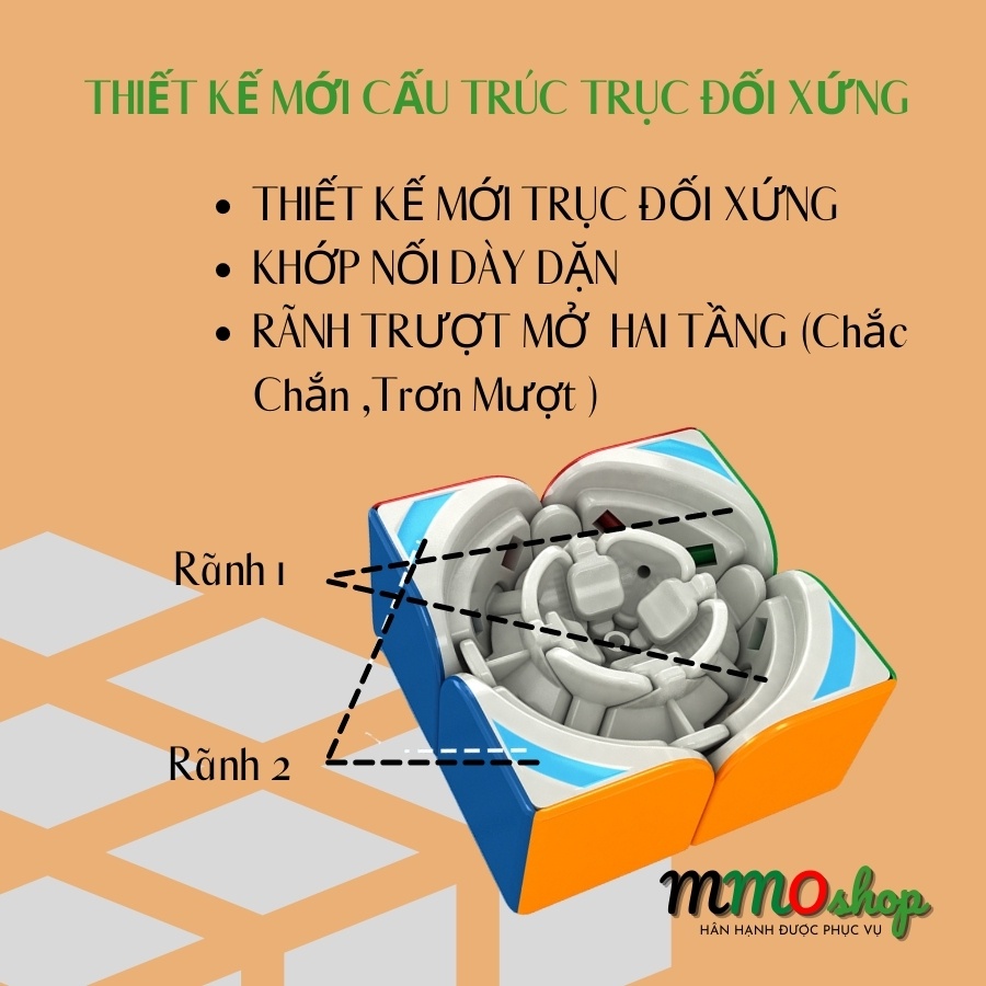 Rubik 3x3 Khối Lập Phương Ma Thuật Hãng Qiyi Sail W Rubic 3 Tầng Giá Rẻ Xoay Siêu Êm Nhựa ABS An Toàn