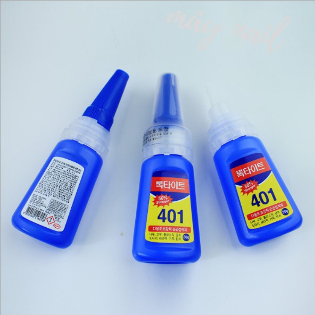 Keo 401 chuyên gắn móng, đá, phụ kiện