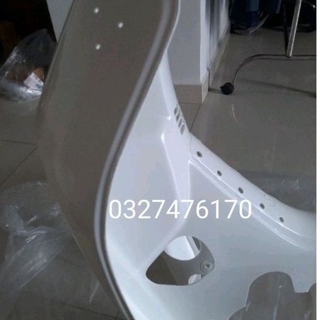 Bững yếm trắng xe DREAM Thái zin honda chính hãng