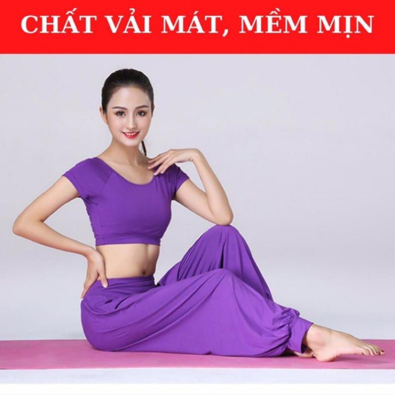 Bộ Tập Yoga Alibaba ,Tập Zumba Múa Bụng Chất Cotton Lạnh 👈