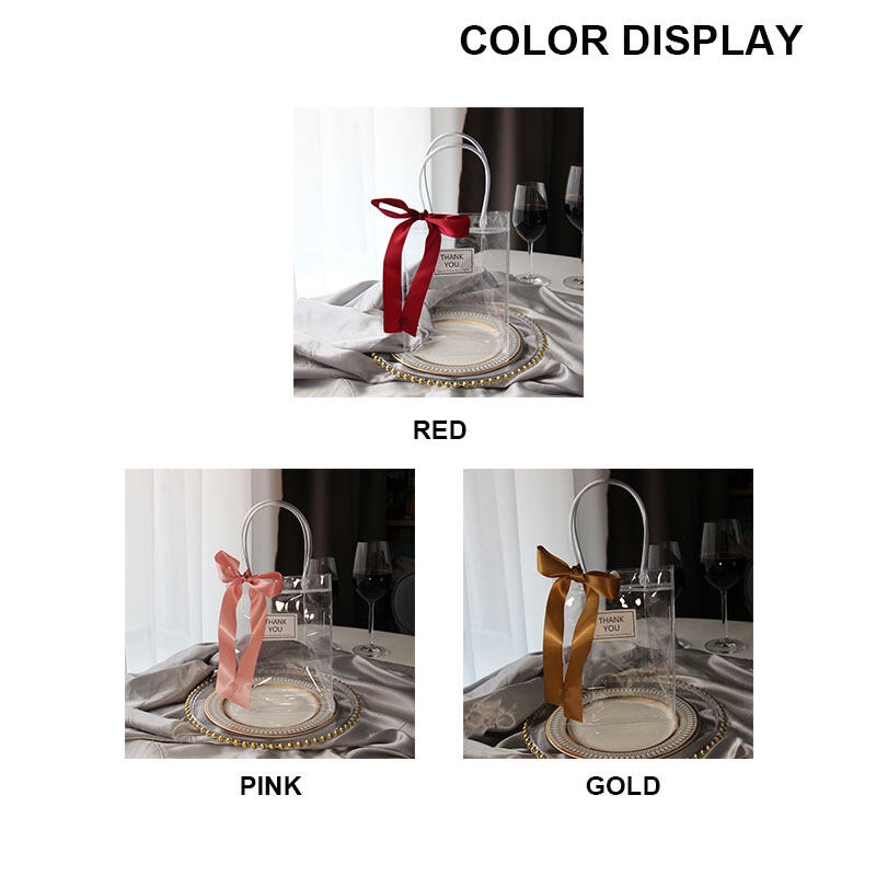 Túi đựng kẹo cưới YADOU bằng PVC trong suốt thiết kế sang trọng độc đáo