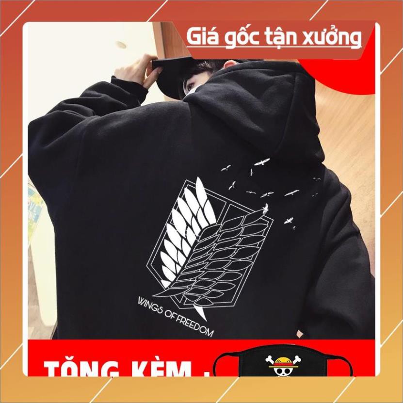 [SALE GIÁ GỐC] [HOT] Áo khoác in hình Attack on Titan giá siêu rẻ nhất vịnh bắc bộ