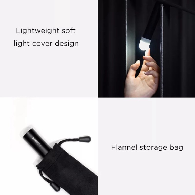 Sale 73% Đèn pin mini cầm tay chất liệu hợp kim nhôm Xiaomi Beebest siêu sáng,  Giá gốc 1150000đ - 4G48