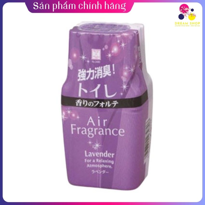 Hộp hử mùi Toilet hương Lavender thơm nhà vệ sinh - Nội địa Nhật Bản