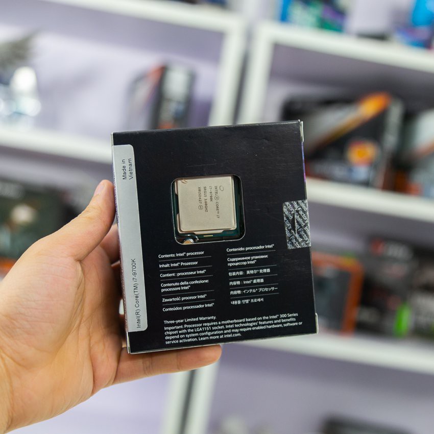 CPU Intel Core i7-9700K (3.6 Upto 4.9GHz/ 8C8T/ 12MB/ Coffee Lake) | BigBuy360 - bigbuy360.vn