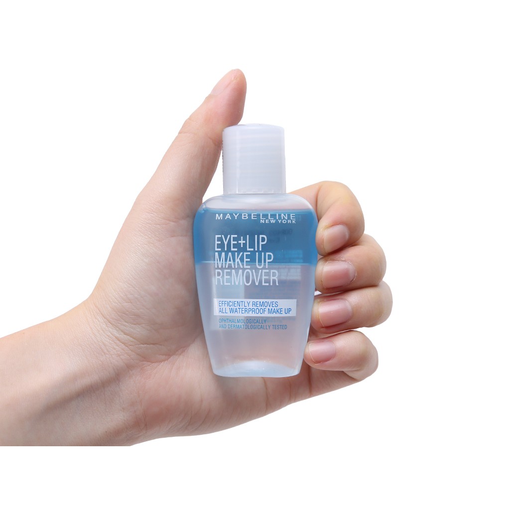 Tẩy trang mắt môi Maybelline Eye + Lip Makeup Remover 40ml