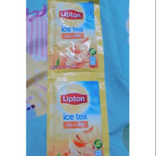 ( tạm hết ) 100 gói LIPTON TRÀ VỊ ĐÀO