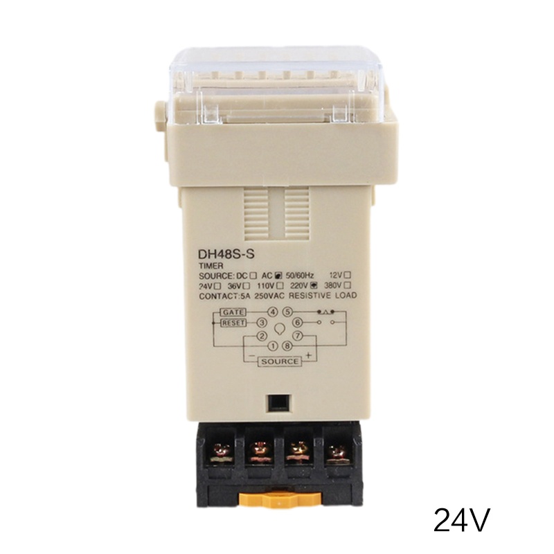 Rơ Le Hẹn Giờ Màn Hình LED 12V 24V 220V