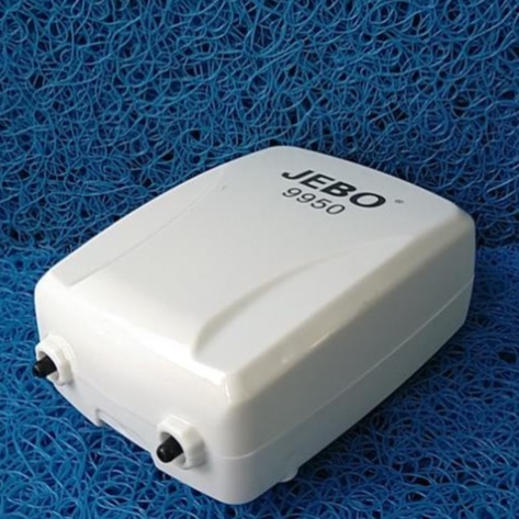 Máy sủi khí tích điện JEBO 9950 dùng cho hồ cá - dụng cụ bơm oxi pin sạc - phòng khi mất điện đột ngột