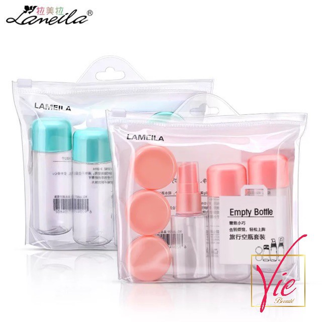 Bộ chiết mỹ phẩm du lịch Lameila empty bottle - Bộ chiết mỹ phẩm Lameila 6 món Vie Beauté