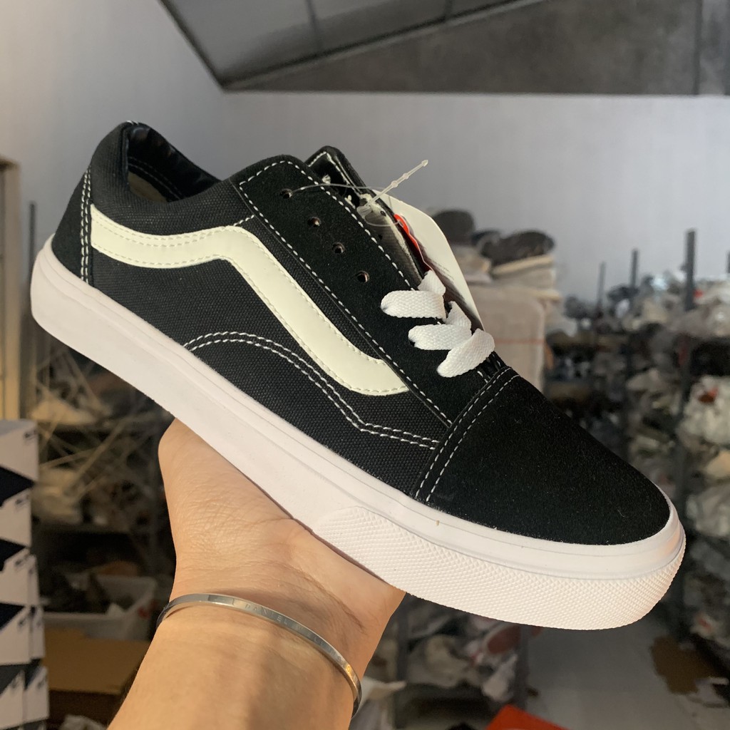 Giày thể thao,Giày sneaker,Giày 𝐕𝐚𝐧𝐬  đen vnxk