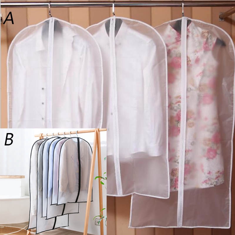 Transparent Suit Suit Cover size Dustproof Plastic Storage Bag