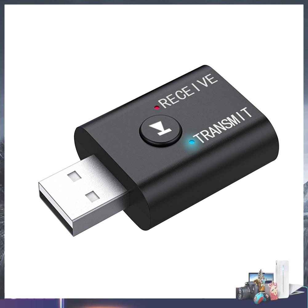 Thiết bị nhận truyền âm thanh Bluetooth 5.0+EDR TR6 USB cho xe hơi TV PC
