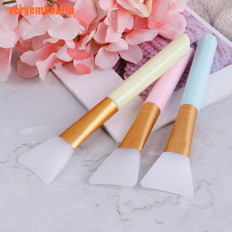 [Hàng Mới] Bàn Chải silicone Đầu Dẹt Chăm Sóc Da