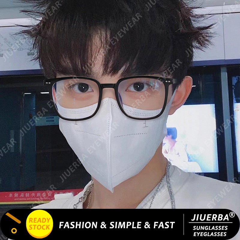 Mắt Kính TR90 Chống Ánh Sáng Xanh Hình Chữ Nhật Thời Trang Chất Lượng Cao