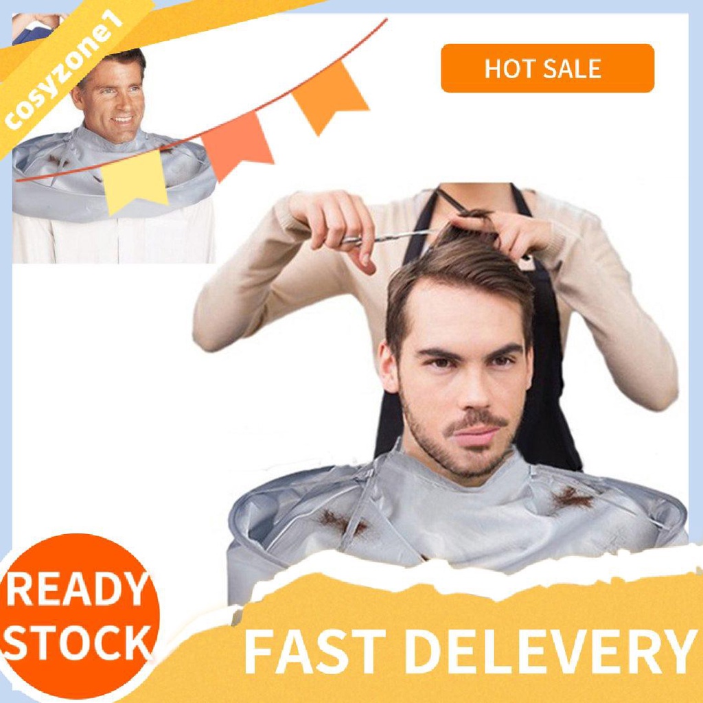 ✯ Cosyzone1 ✯ Áo choàng cắt tóc thoáng khí ba chiều cho Salon | BigBuy360 - bigbuy360.vn