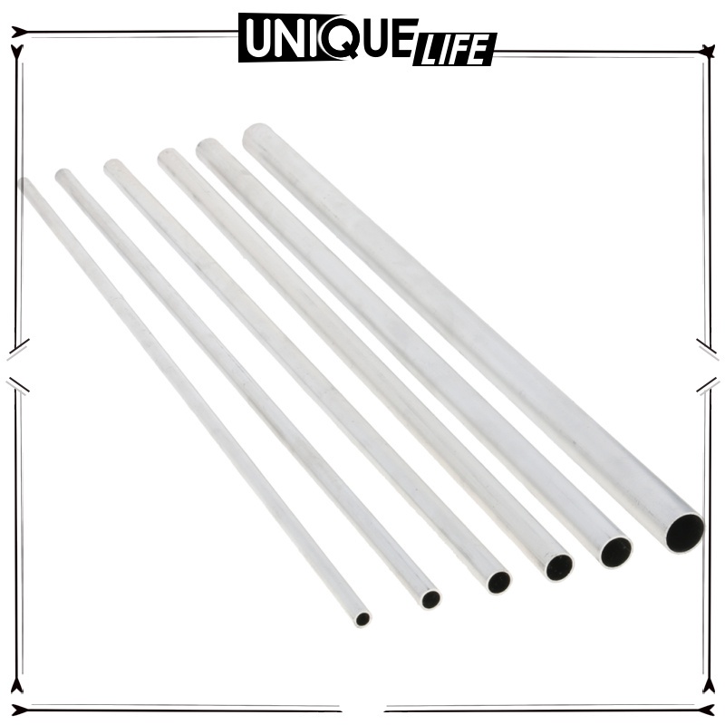 Cần Ống Tròn 50Cmx4 Bằng Hợp Kim Nhôm Al-Mg-Si Đường Kính Ngoài 8mm