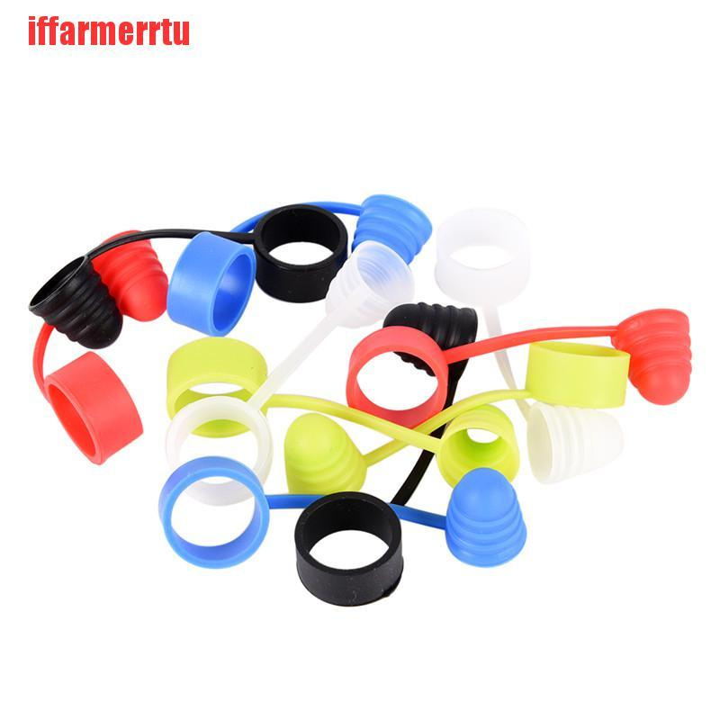 {iffarmerrtu}1PC Universal Silicone Vape Band Rings Mouthpiece Dust Cap Cover RTA RDA Tank HZQ