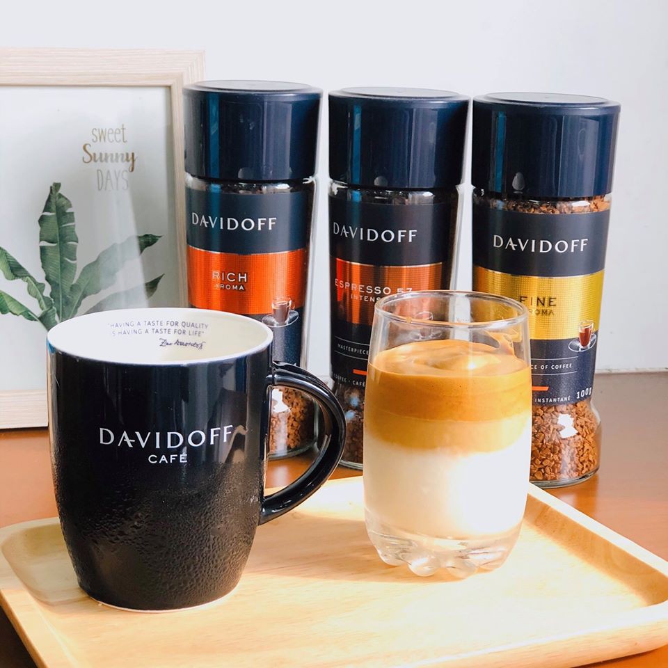 [Chính hãng] Cà phê hòa tan cao cấp Davidoff Espresso 57 (Tchibo - Đức) - lọ 100g