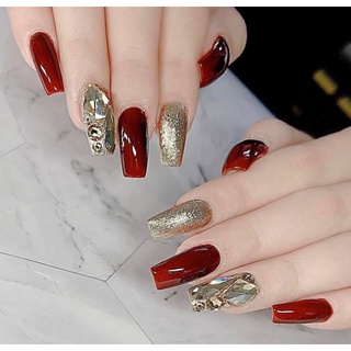 Nailbox thiết kế màu đỏ