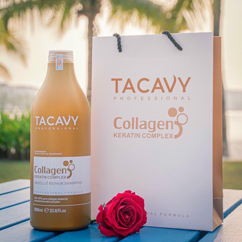 [Tacavy Chính Hãng] Cặp Dầu Gội Xả Tacavy 1000ML Chuyên Phục Hồi Tóc Hư Tổn, Khô Xơ, Gãy Rụng | BigBuy360 - bigbuy360.vn