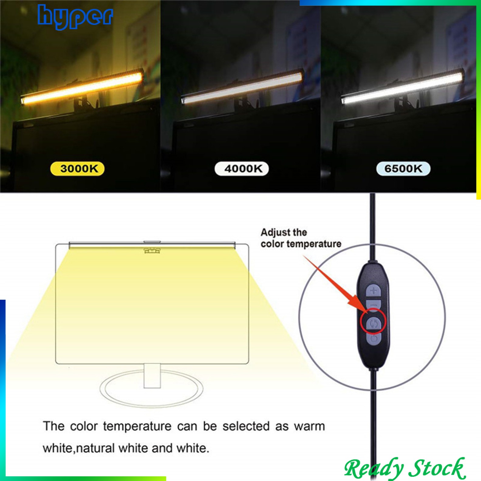 Đèn Led Chiếu Sáng Màn Hình Máy Tính