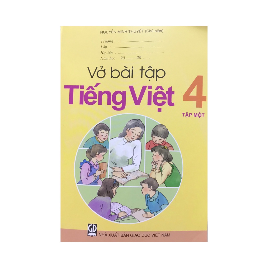 Sách Vở bài tập tiếng việt 4 tập 1