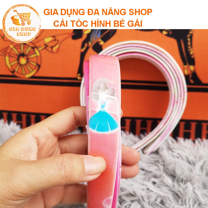 Băng đô, cài tóc hình bé gái bảng to siêu dễ thương