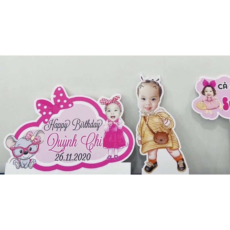 Bảng tên sinh nhật- Banner trang trí sinh nhật cho bé