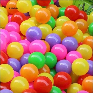 KDLF_50 Pcs Baby Colorful Soft Plastic Water Pool Ocean Wave Ball Outdoor Funny Toys