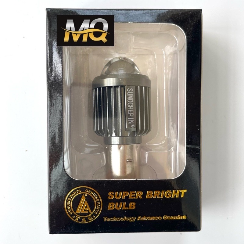 Đèn Pha Led Bi Cầu 2 Mầu Cos Vàng Pha Trắng Xe SCR , Zip , Xe Điện Mới , Super Cub Chip Mini L2